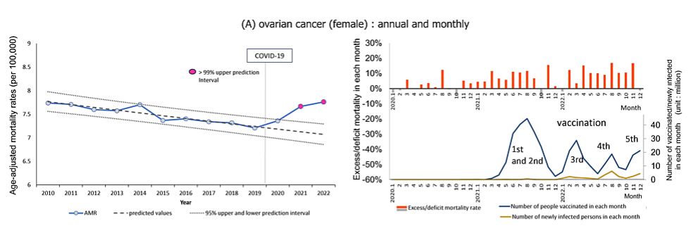 Japanese Study shows Increase of Cancer Mortality after Third Covid-Vaccine